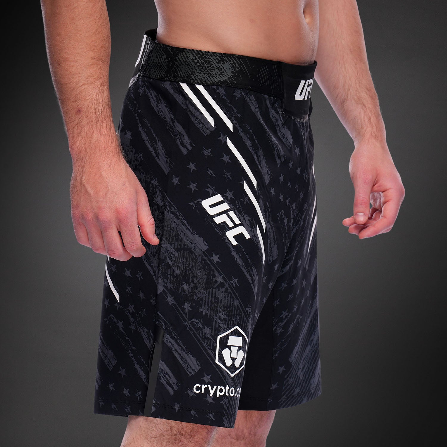 Men's UFC Unrivaled by Venum Black Justin Gaethje Fight Short