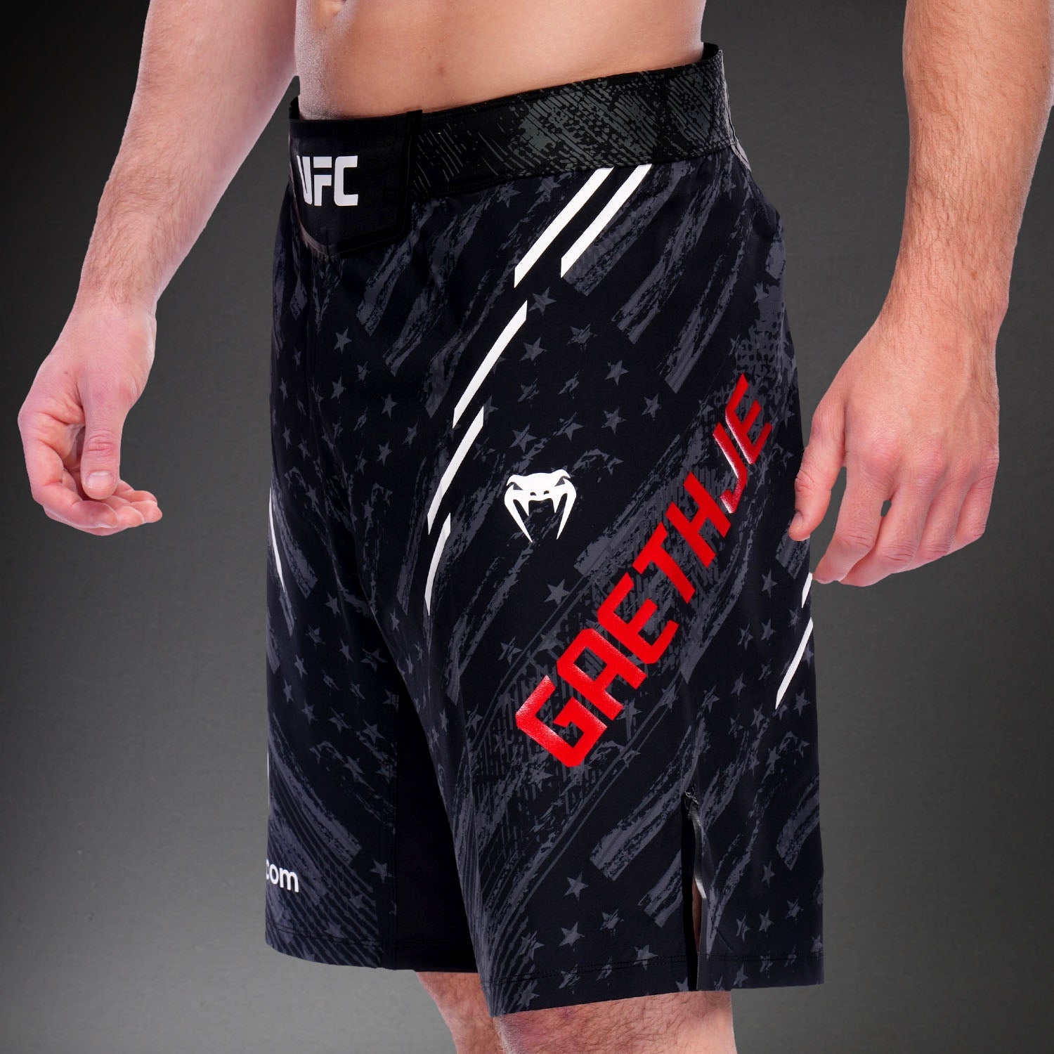 Men's UFC Unrivaled by Venum Black Justin Gaethje Fight Short