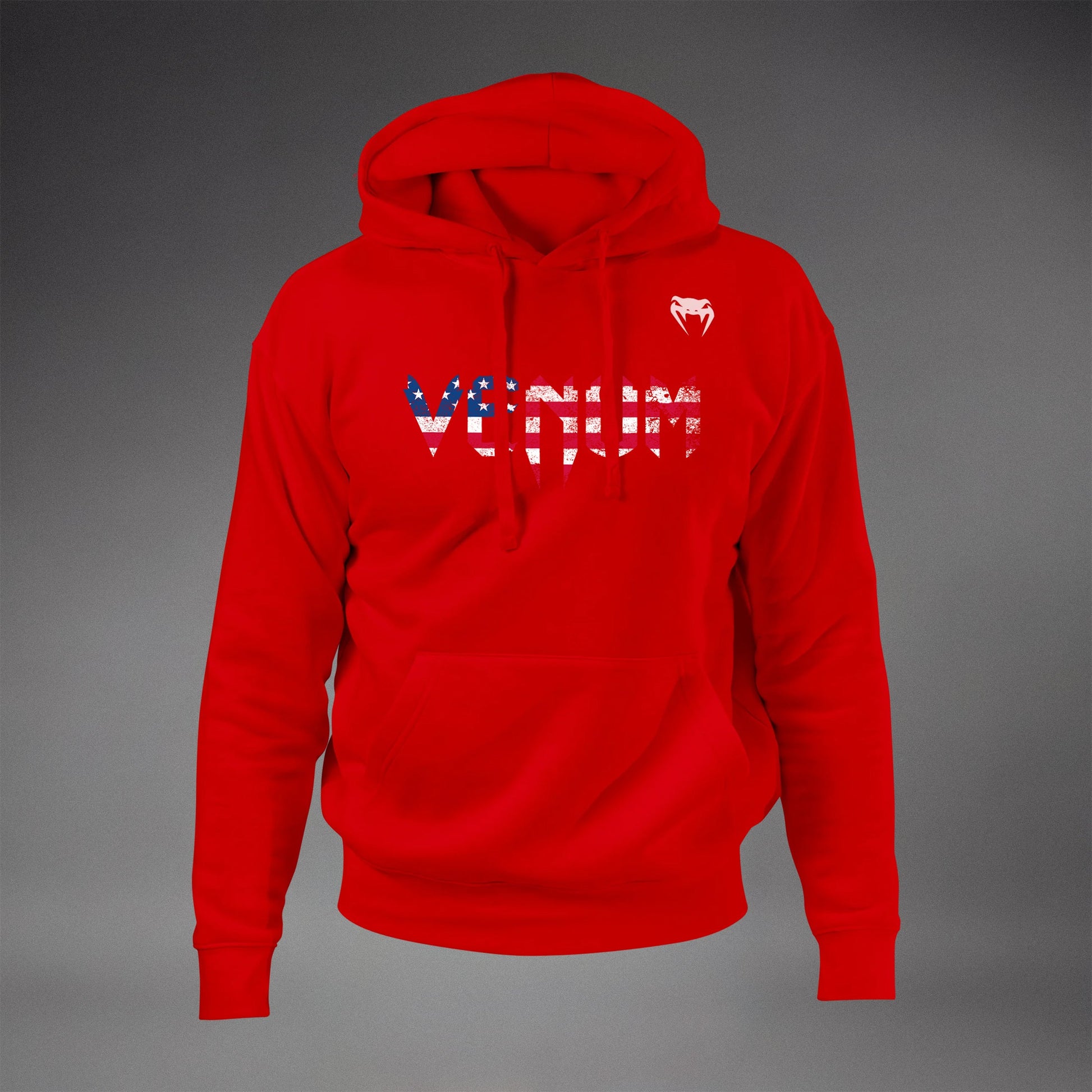 Venum Classic USA Hoodie - Red/White  product-type_Sweatshirts Venum