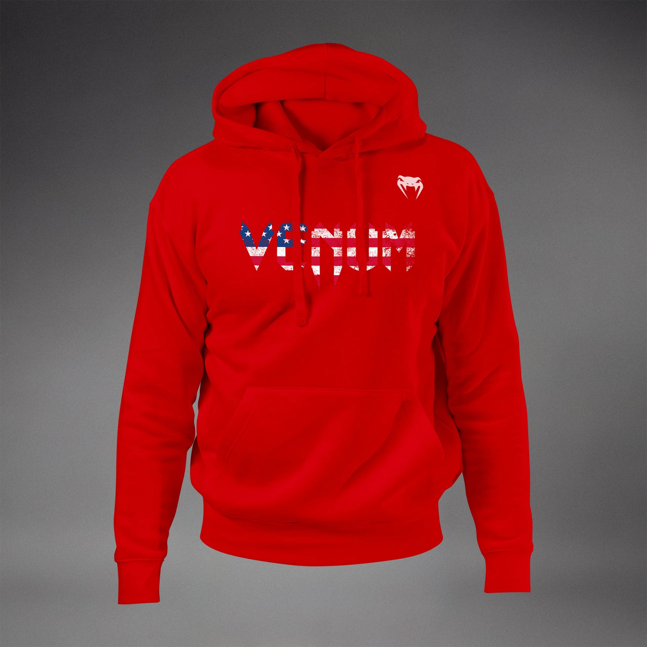 Venum Classic USA Hoodie - Red/White  product-type_Sweatshirts Venum