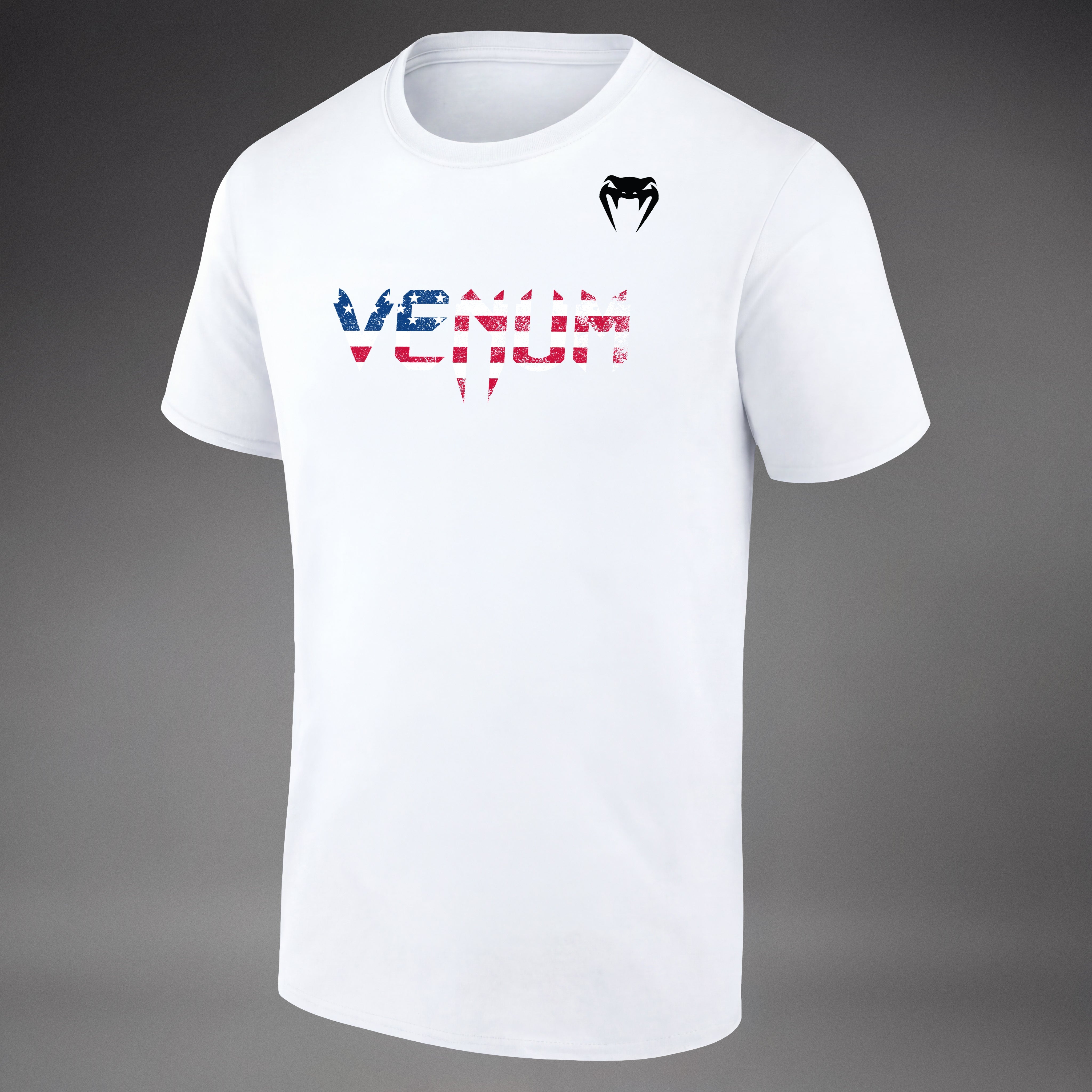 Venum Classic USA Kids Short Sleeve T-Shirt - White/Black  product-type_T-Shirts Venum