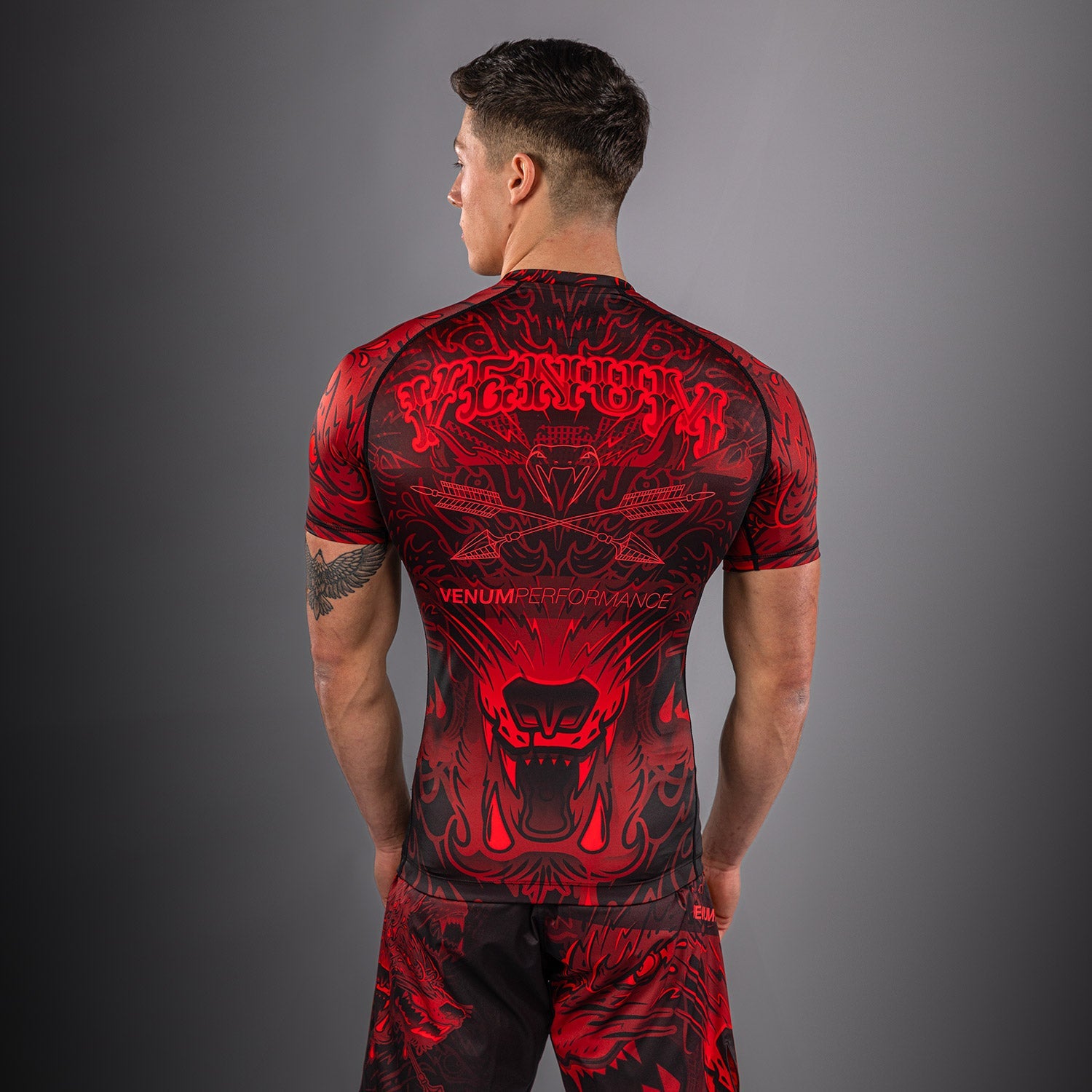 Venum Wolf Atak Short Sleeve Rashguard