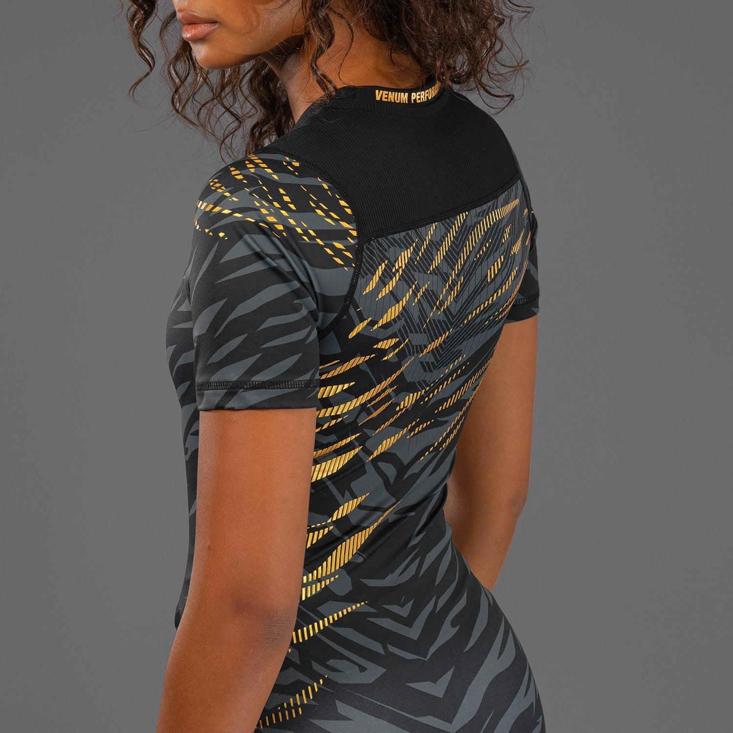 UFC Fusion by Venum Authentic Fight Night Women's Performance Short Sleeve Rashguard
