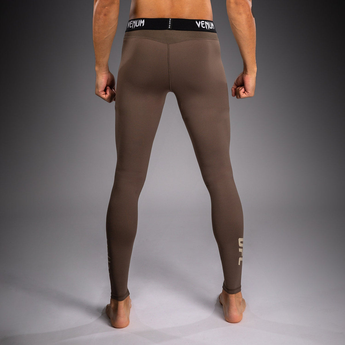 Venum UFC Unity by Venum Authentic Fight Week Men's Performance Tight - Brown  product-type_Compression Pants Venum