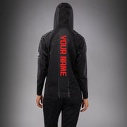 Women's UFC Zenith by Venum Black Authentic Fight Night Walkout Hoodie Personalized