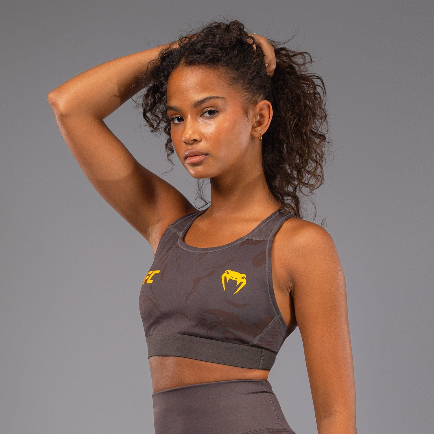 UFC Fusion by Venum Fight Week Women's Sports Bra - Oceanic Blue