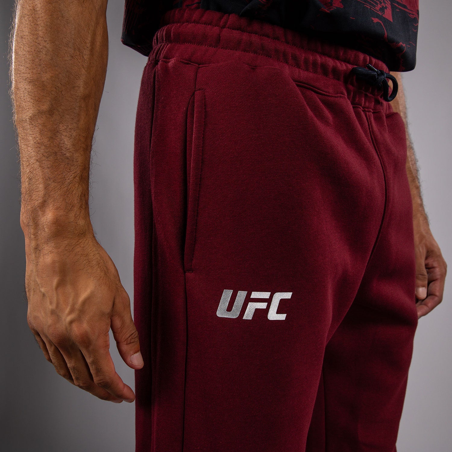 Men's UFC Zenith by Venum Burgundy Authentic Fight Week Pant  product-type_Jogging Pants Venum