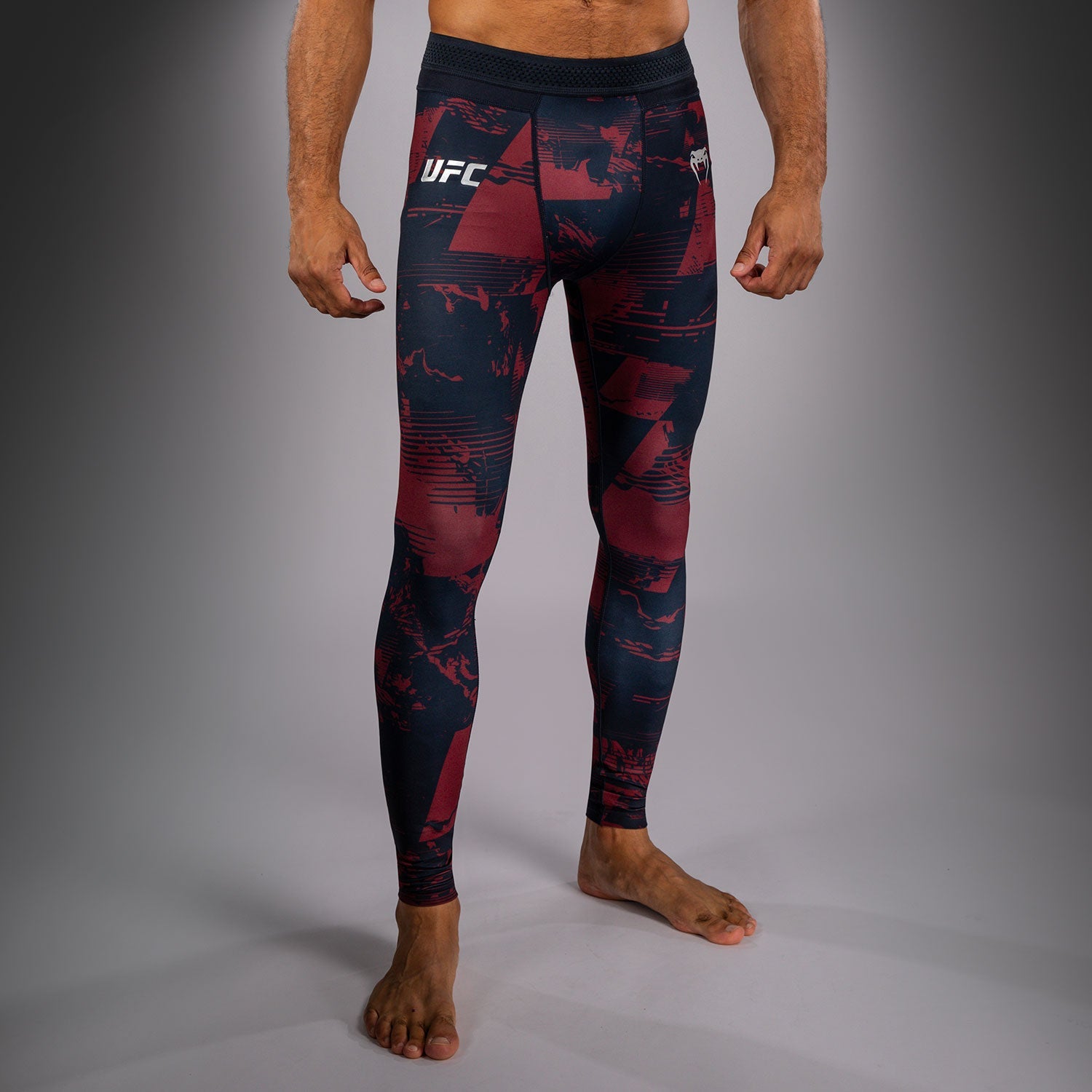 Men’s UFC Zenith by Venum Burgundy Authentic Fight Week Performance Tight  product-type_Compression Pants Venum