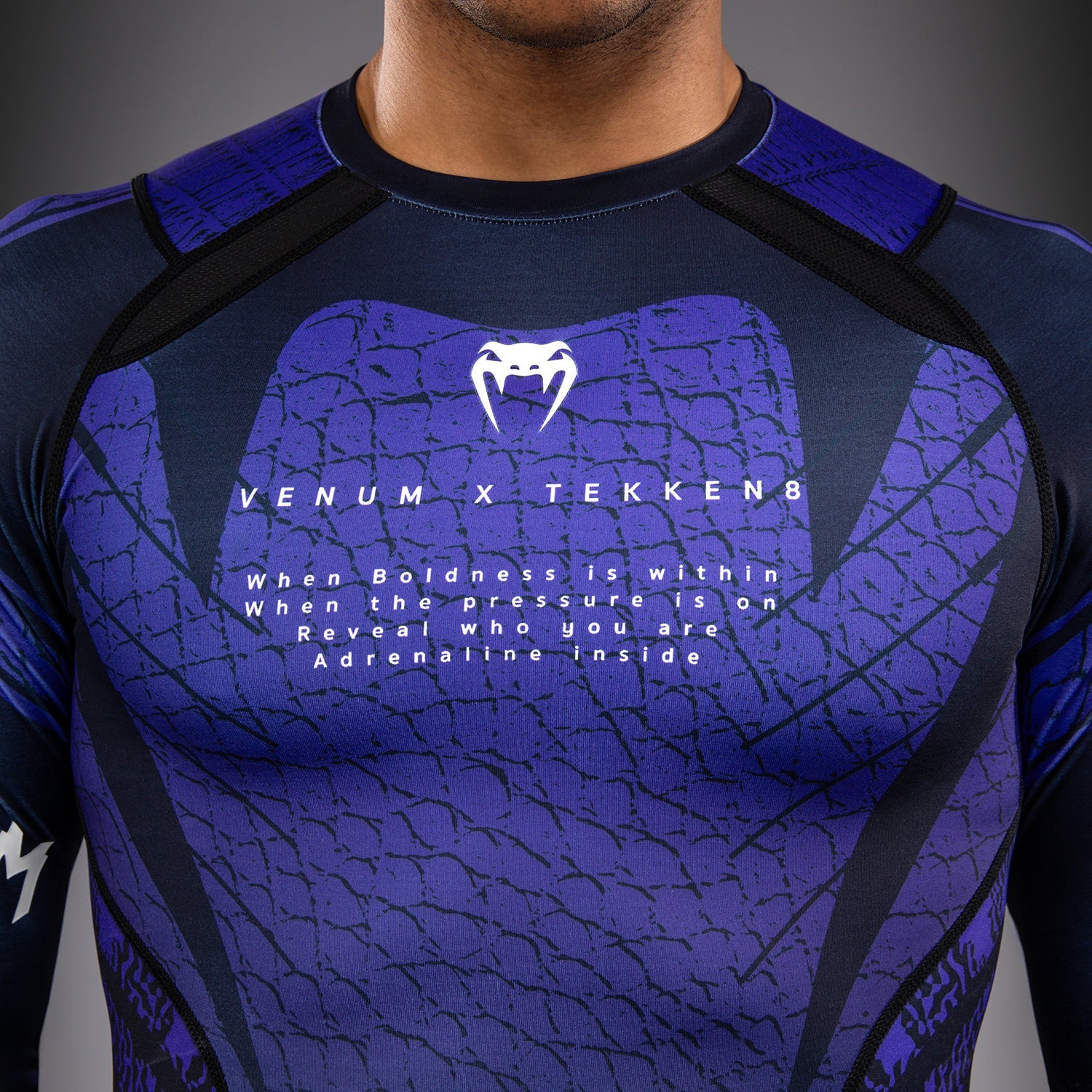 Venum x TEKKEN 8 Long Sleeve Rashguard - Kazuya