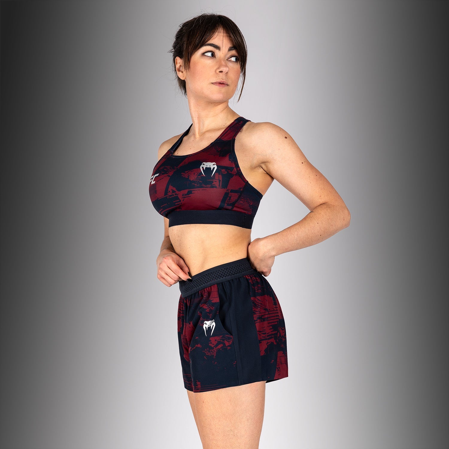 Women's UFC Zenith by Venum Burgundy Authentic Fight Week Sports Bra  product-type_Sports bras Venum