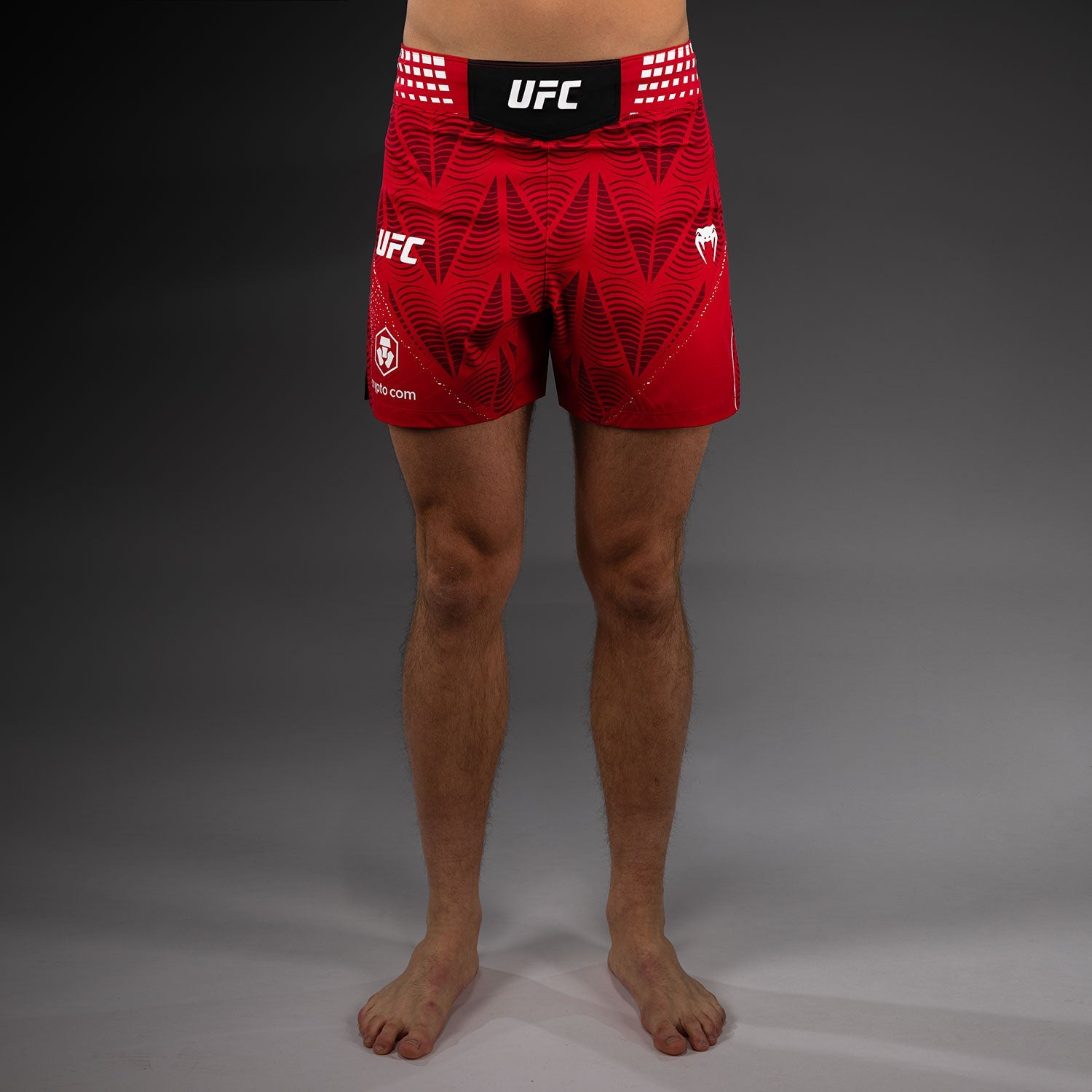 Men's UFC Zenith by Venum Red Authentic Fight Night Short Fit Fight Short Personalized