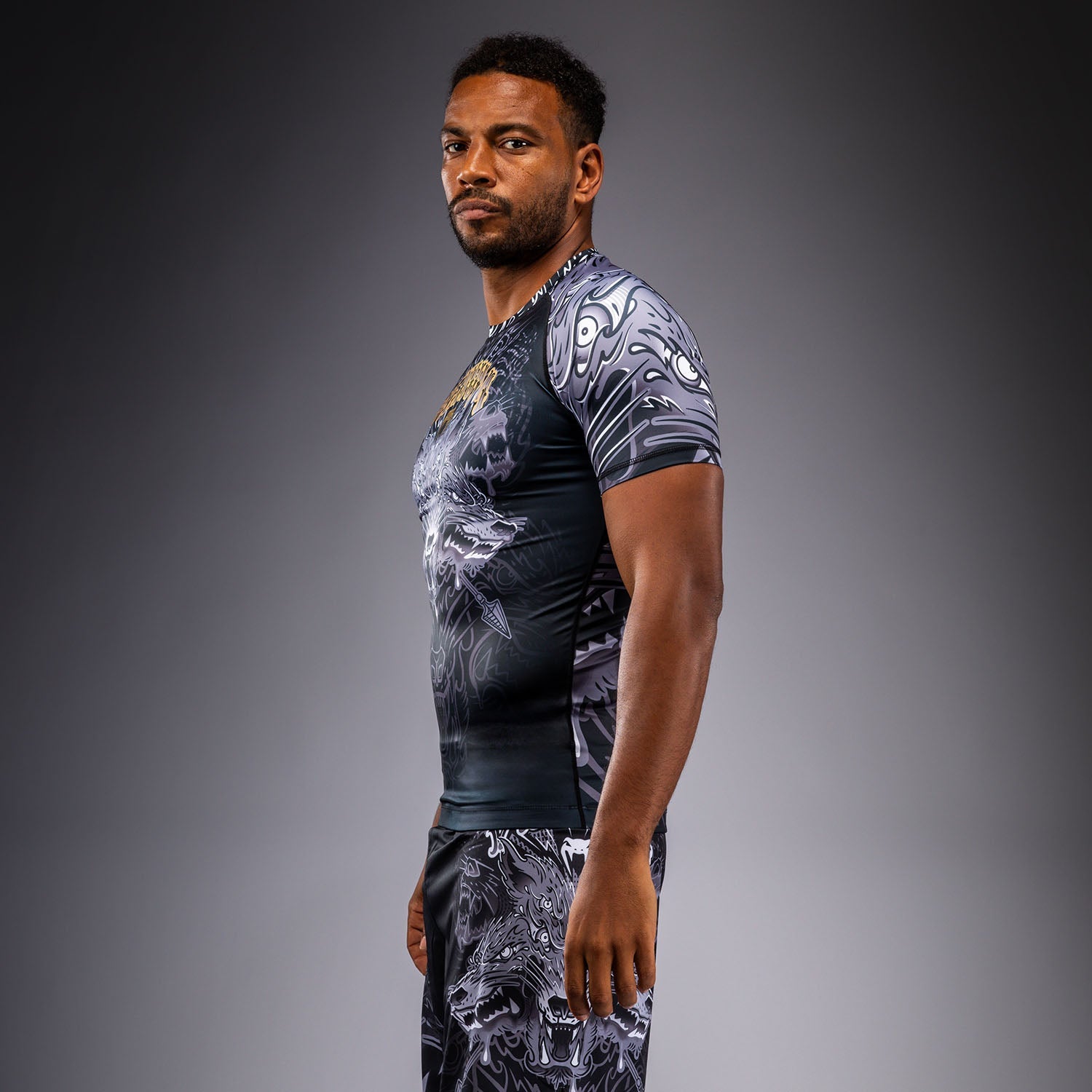 Venum Wolf Atak Short Sleeve Rashguard