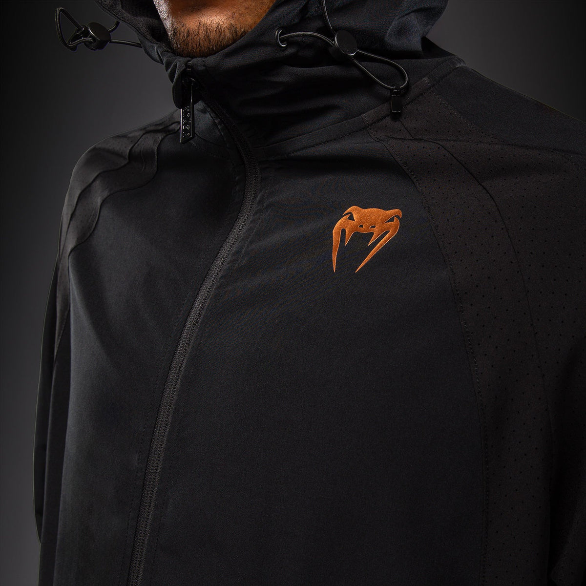 Venum G-Fit Revolution Track Jacket - Black/Copper  product-type_Jackets Venum