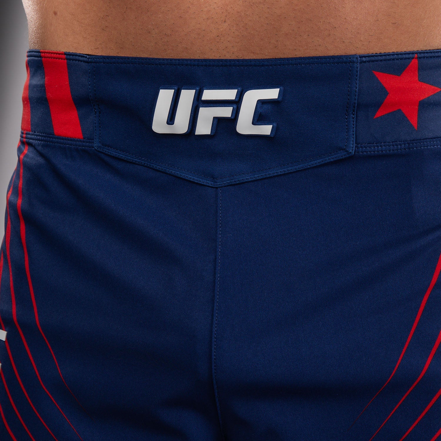Men's UFC Freedom 250 by Venum Blue Authentic Fight Night Short Fit Fight Short - Fighter