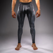Venum Demon Spats - Black/Grey  product-type_Compression Pants Venum