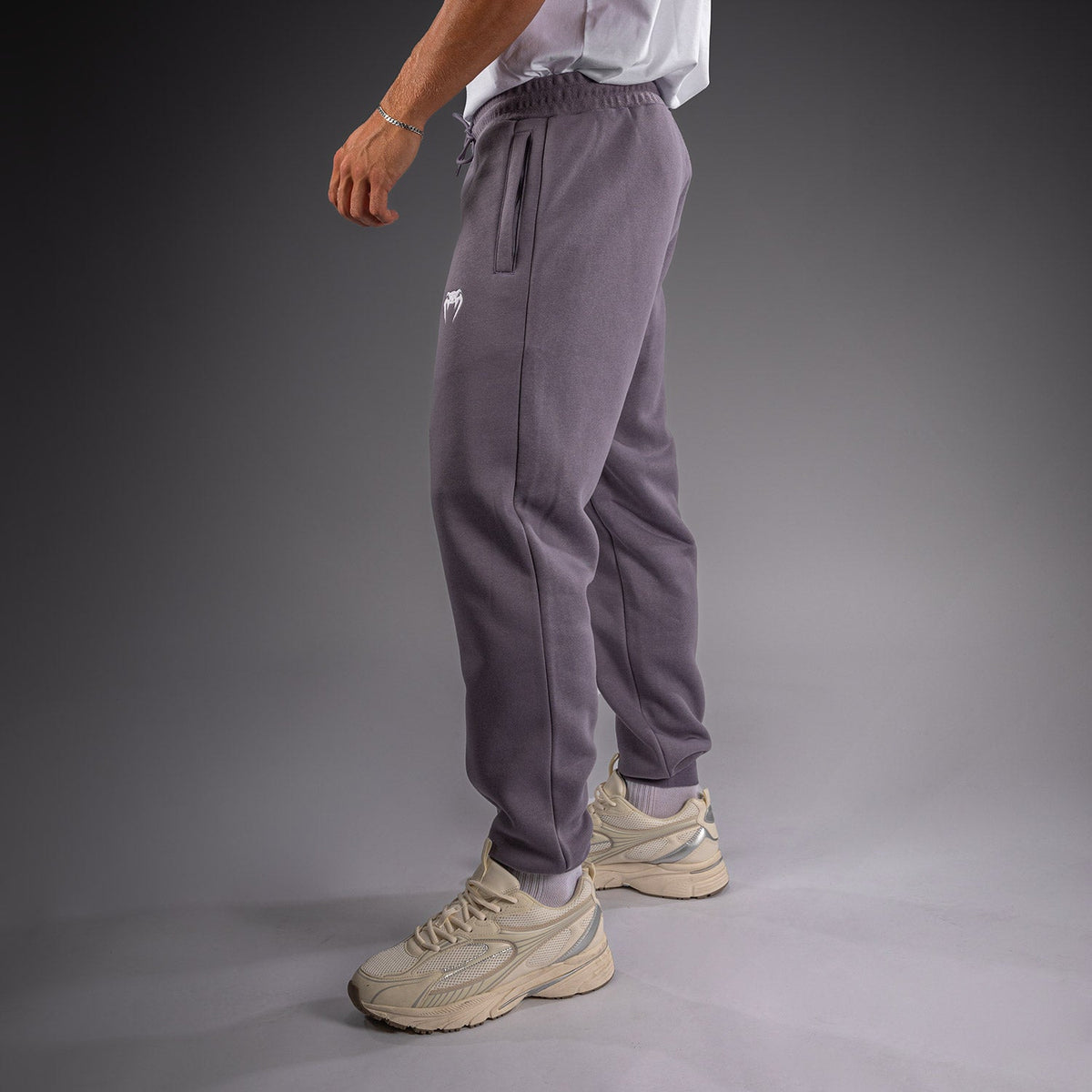 Venum Attack Fleece & Weave Joggers - Lavender Grey  product-type_Jogging Pants Venum