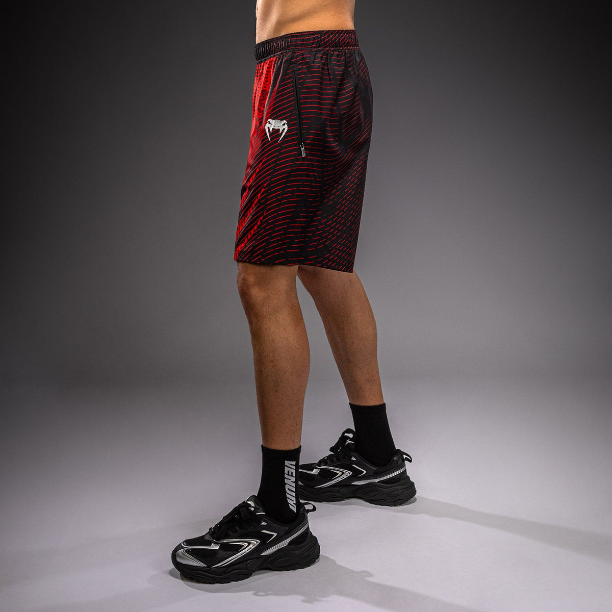 Venum Galactic 3.0 Training Shorts - Red/Silver  product-type_Training shorts Venum