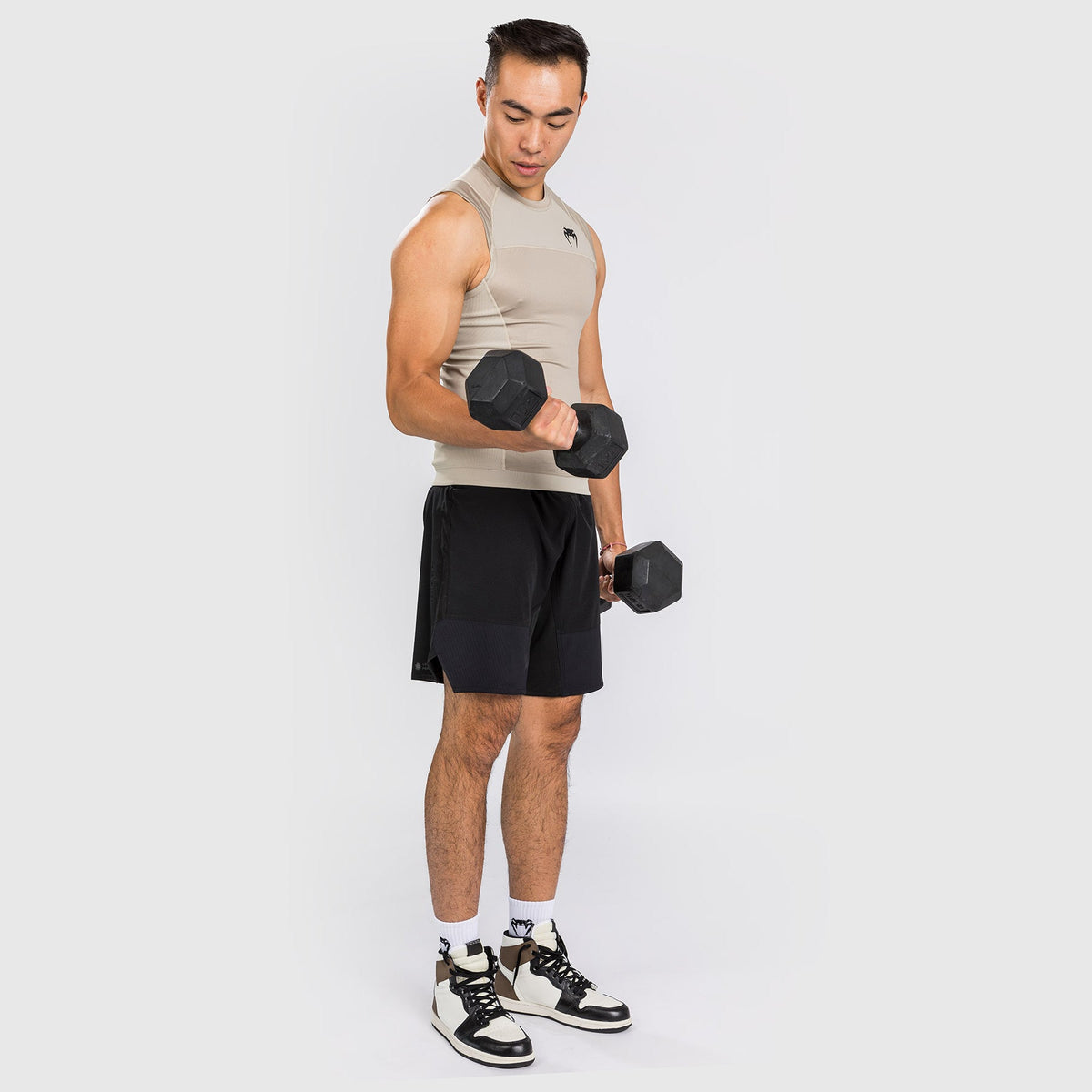 Venum G-Fit Air Rashguard Sleeveless - Sand  product-type_Compression T-Shirts Venum