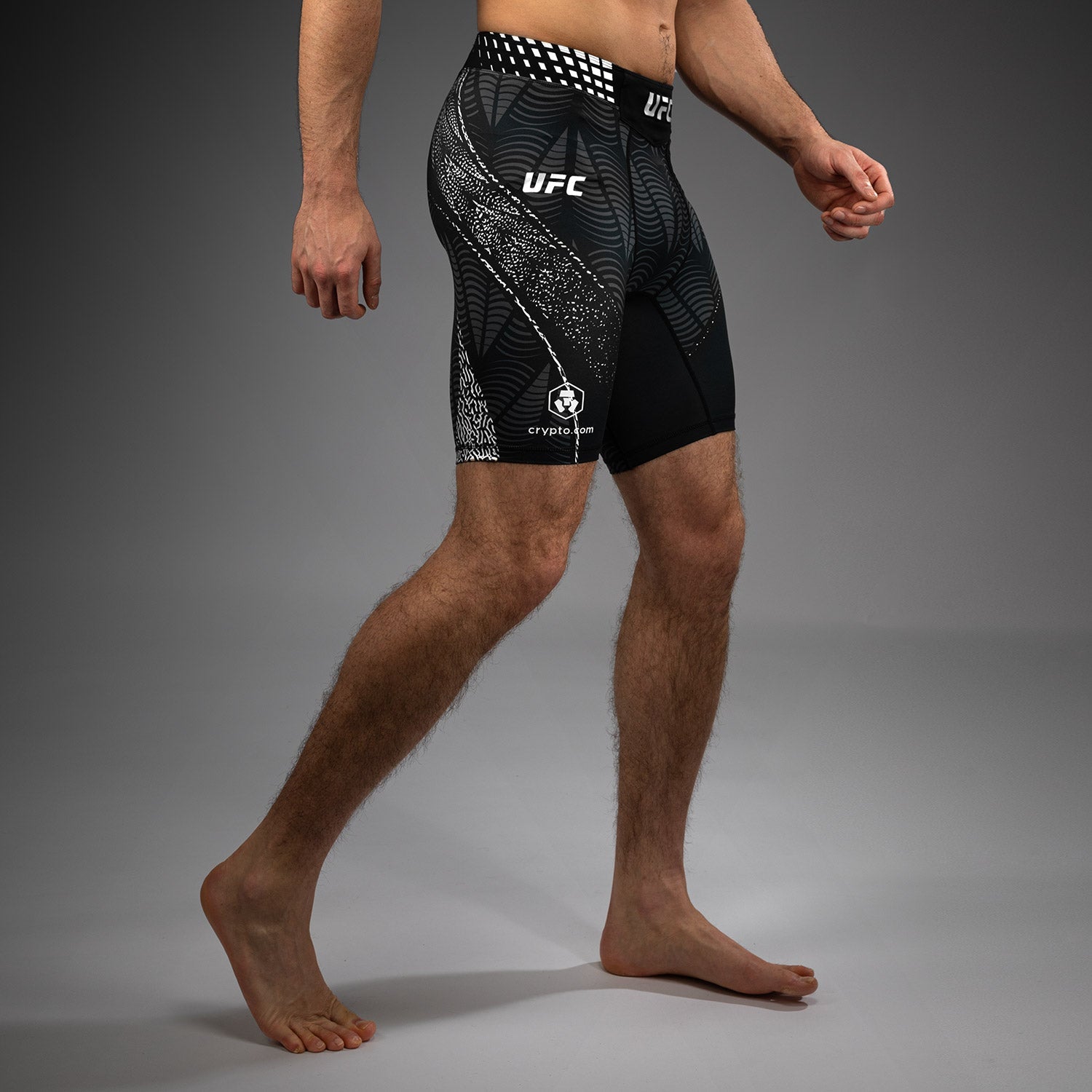 Men's UFC Zenith by Venum Black Authentic Fight Night Vale Tudo Short Personalized