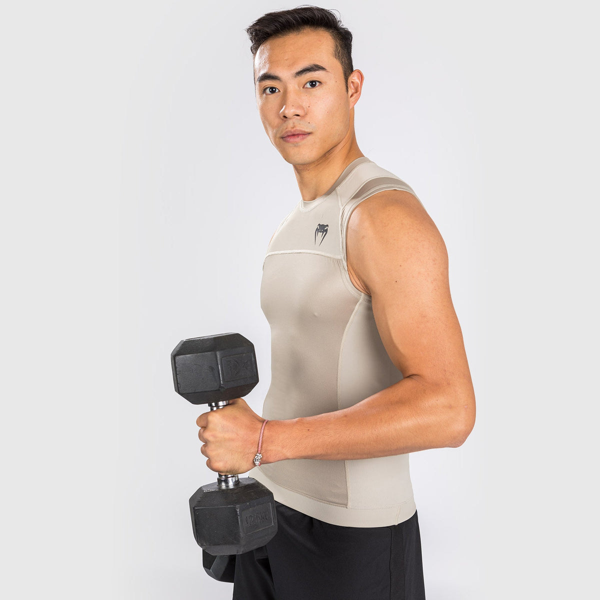 Venum G-Fit Air Rashguard Sleeveless - Sand  product-type_Compression T-Shirts Venum