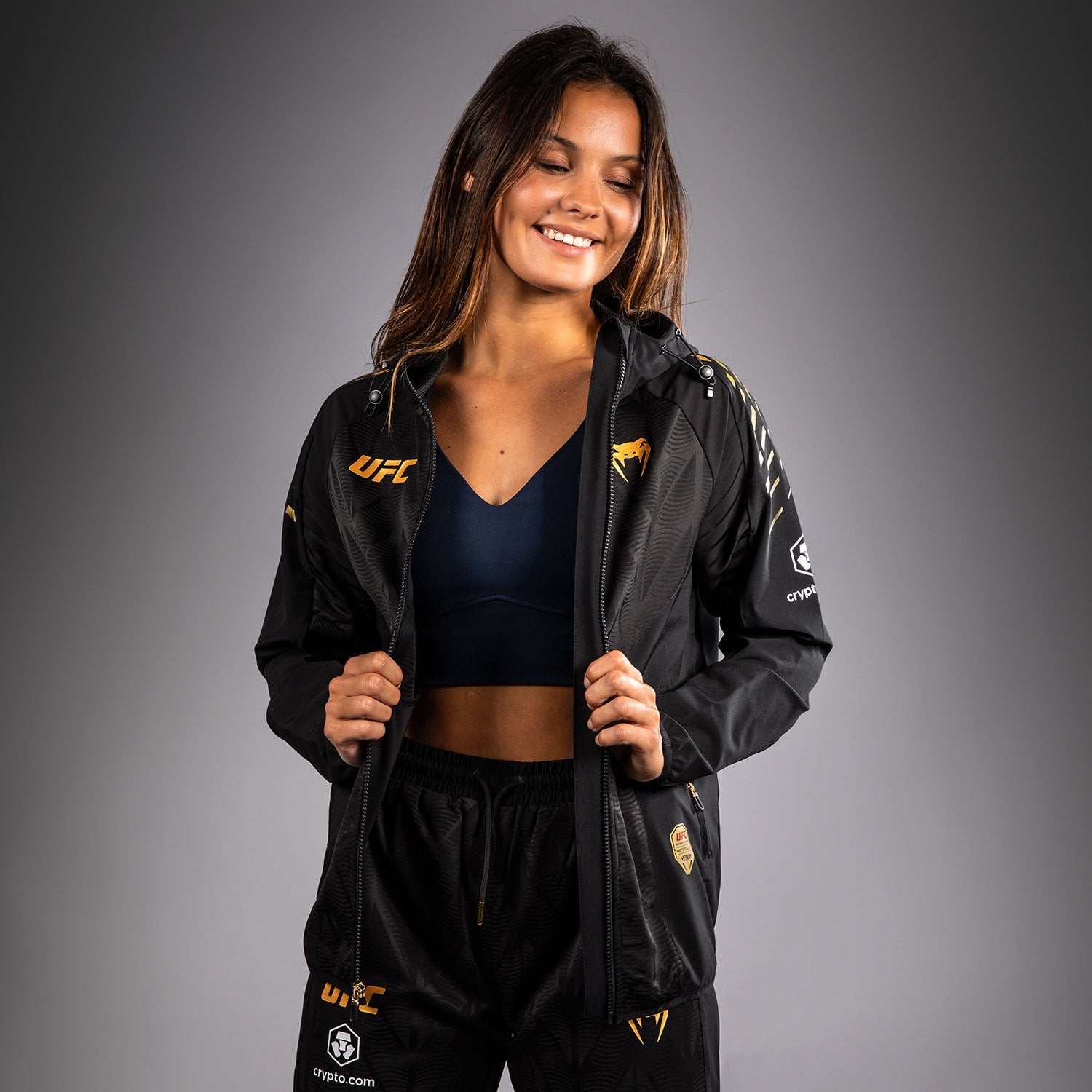 Women's UFC Zenith by Venum Authentic Fight Night Walkout Hoodie