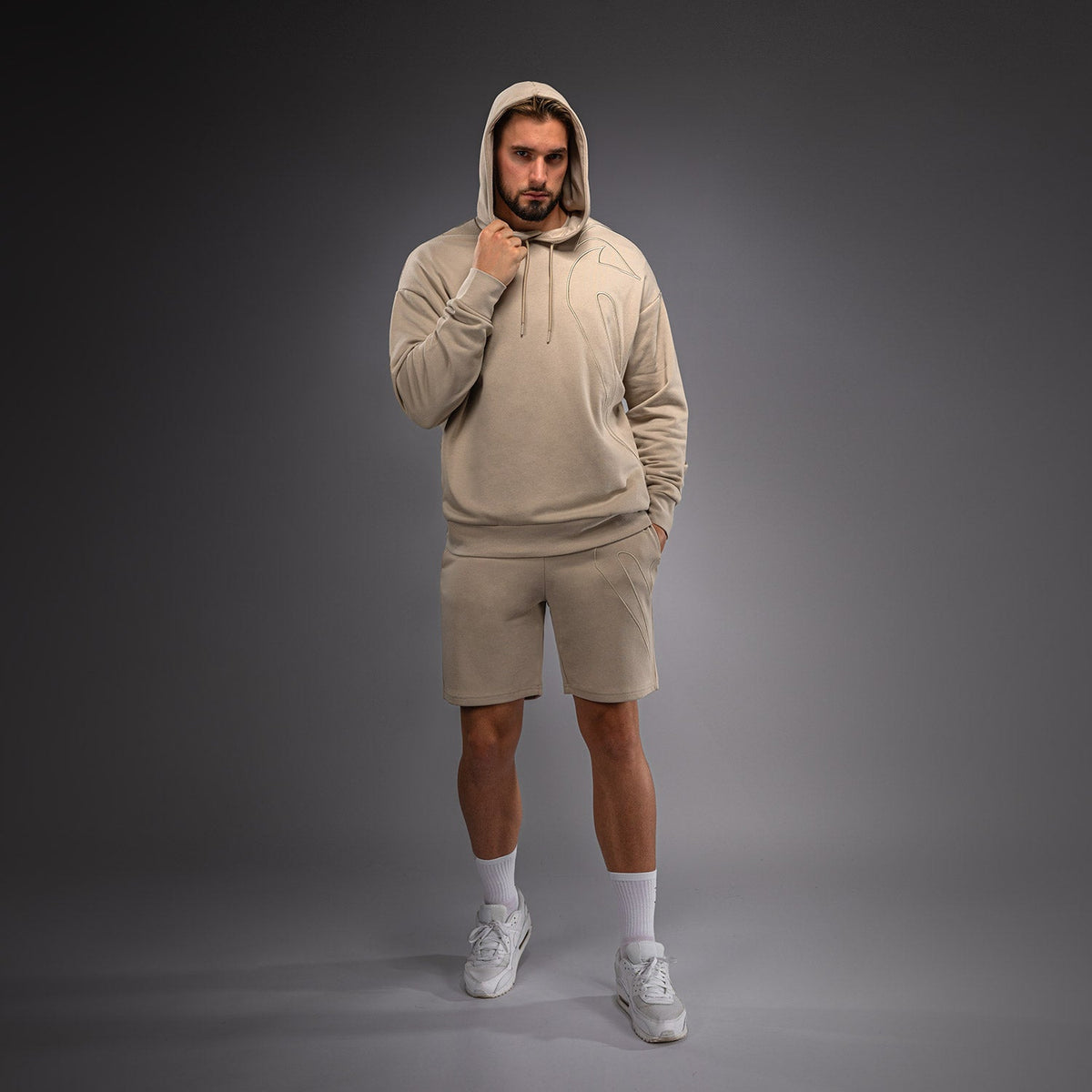 Venum Giant 3D Hoodie - Beige  product-type_Sweatshirts Venum