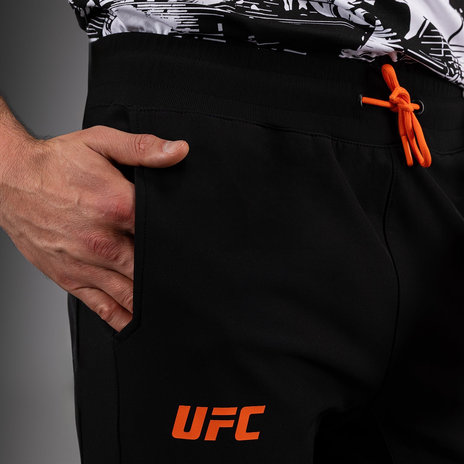 Men's UFC Zenith by Venum Black Authentic Fight Week Pant  product-type_Jogging Pants Venum