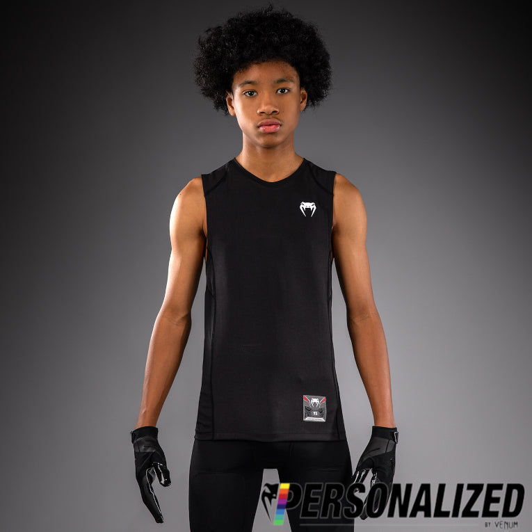 Venum Elite Kids Personalized Football Sleeveless Compression Jersey