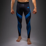 Venum No-Gi 6.0 Spats - Black/Blue  product-type_Compression Pants Venum