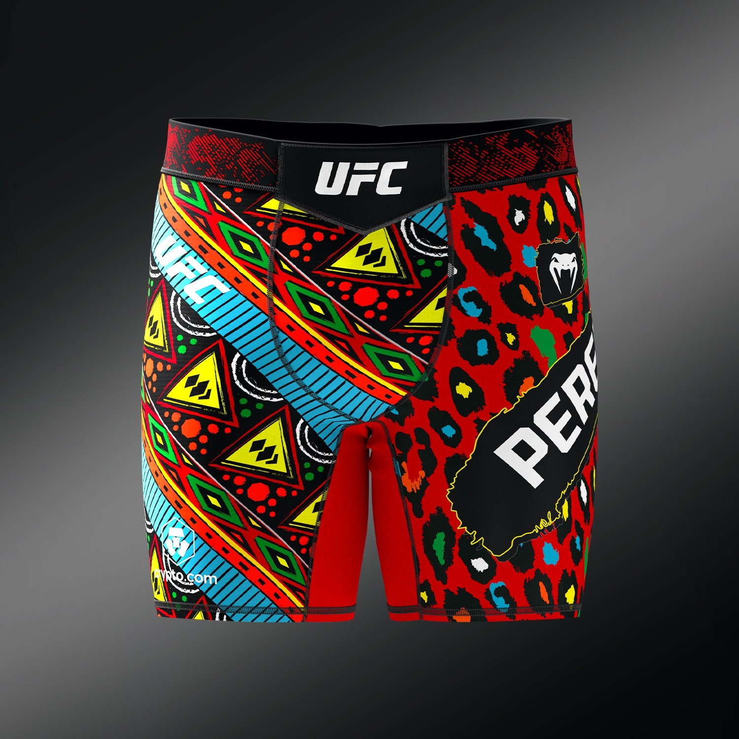 Men's UFC Unrivaled by Red Venum Alex Pereira Second Edition Vale Tudo Short