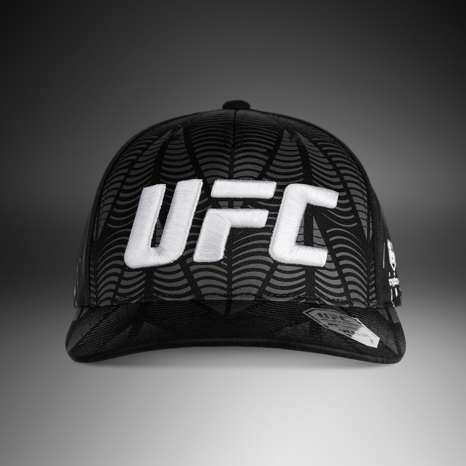 UFC Zenith by Venum Authentic Fight Night Cap - Black/White Personalized