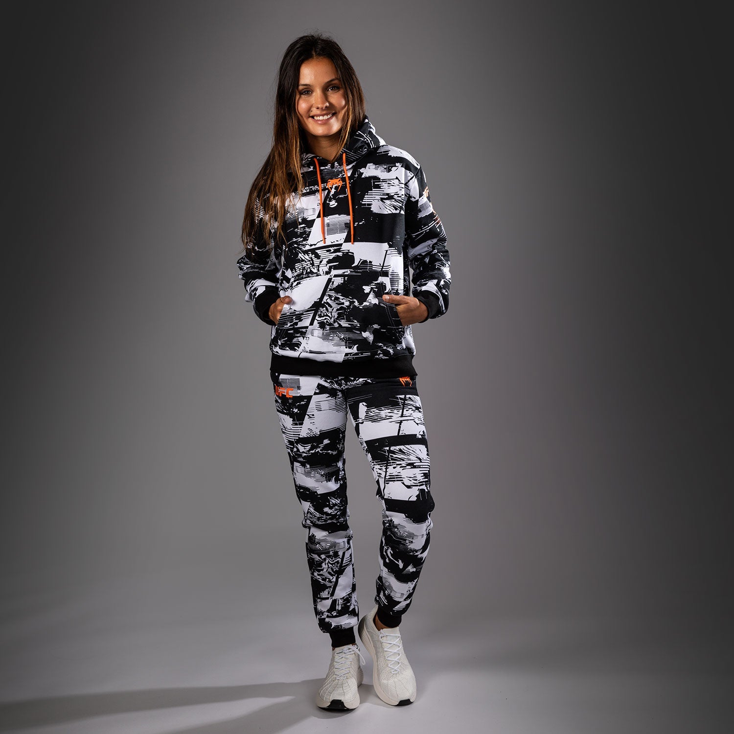 Women's UFC Zenith by Venum White Authentic Fight Week Pullover Hoodie  product-type_Sweatshirts Venum