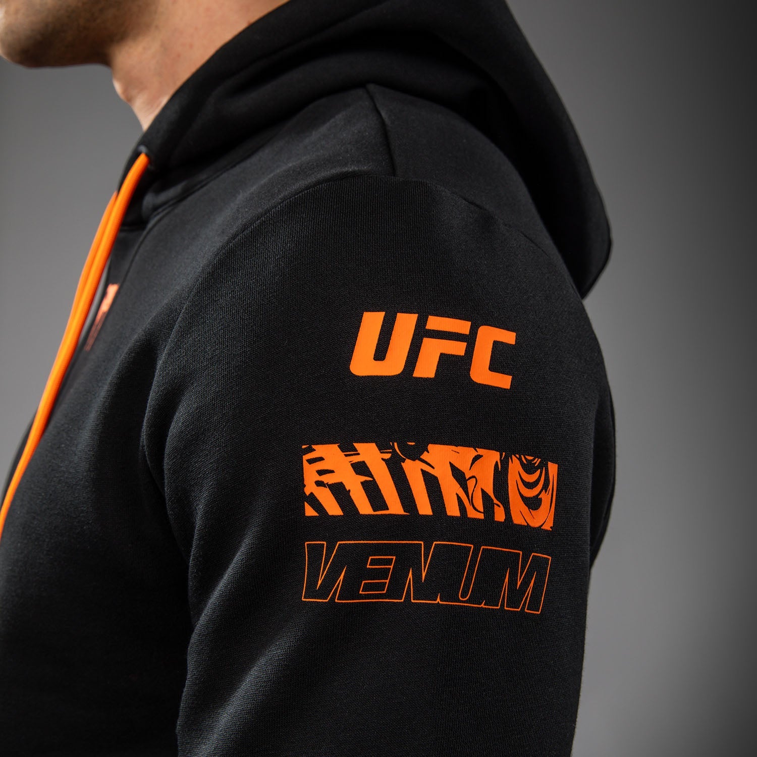 Men's UFC Zenith by Venum Black Authentic Fight Week Pullover Hoodie  product-type_Sweatshirts Venum