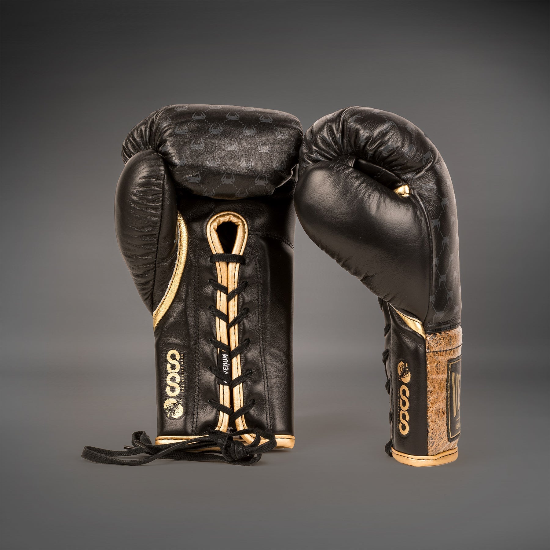 Venum Coco Monogram Pro Lace Up Boxing Gloves