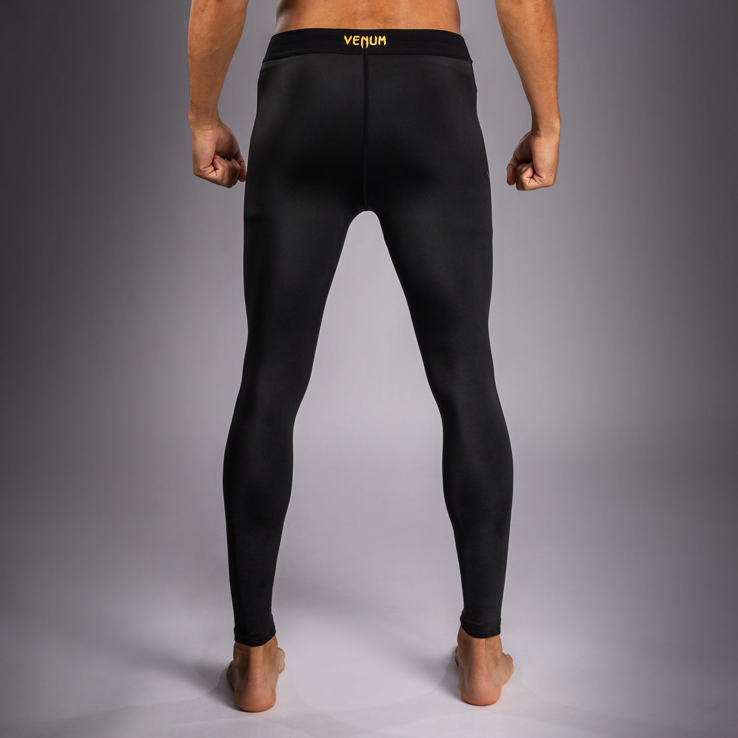 Venum G-Core Spats - Black/Gold  product-type_Compression Pants Venum