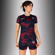 Women’s UFC Zenith by Venum Burgundy Authentic Fight Week Performance Short Sleeve T-Shirt  product-type_Dry Tech T-Shirts Venum