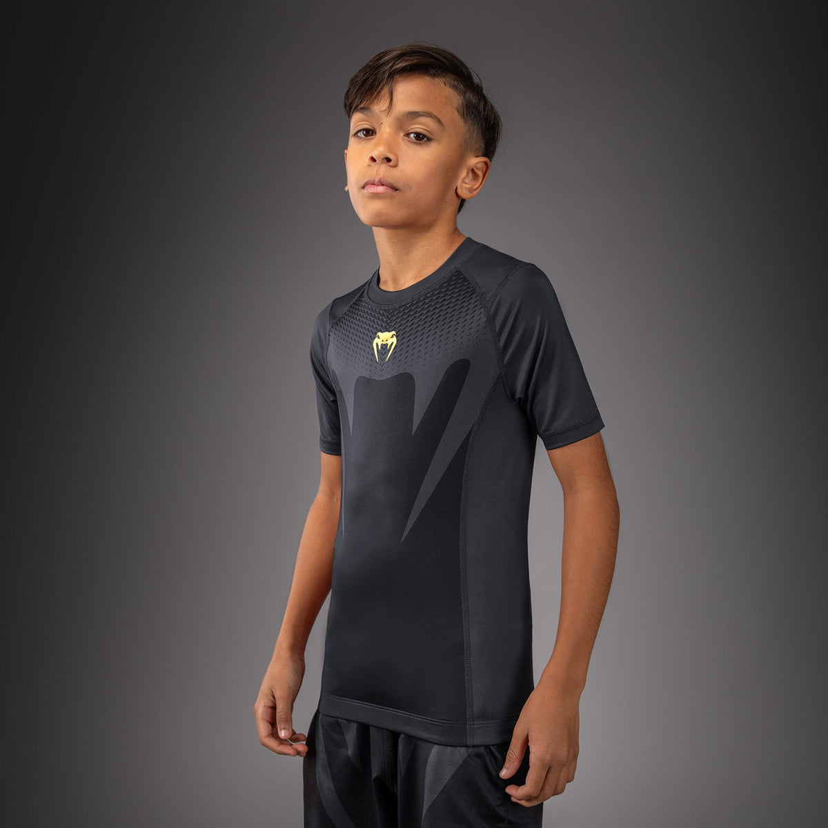 Venum Attack Kids Short Sleeve Rashguard