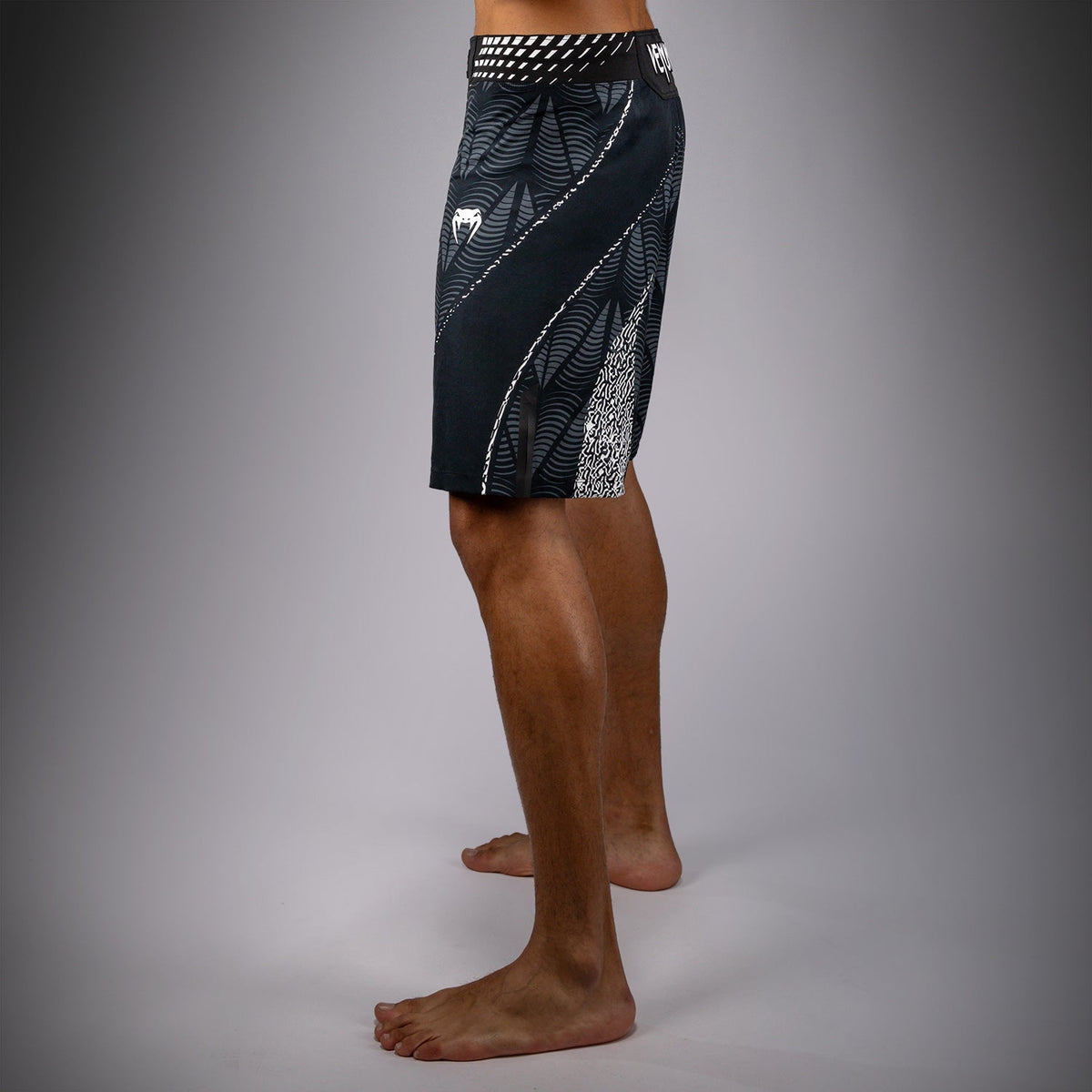 Men's UFC Zenith by Venum Black Authentic Fight Night Long Fit Fight Short  product-type_MMA Shorts Venum