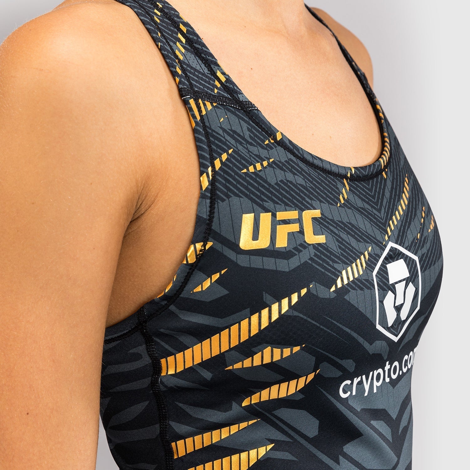 UFC Fusion by Venum Authentic Fight Night Women's Fitted Tank With Shelf Bra