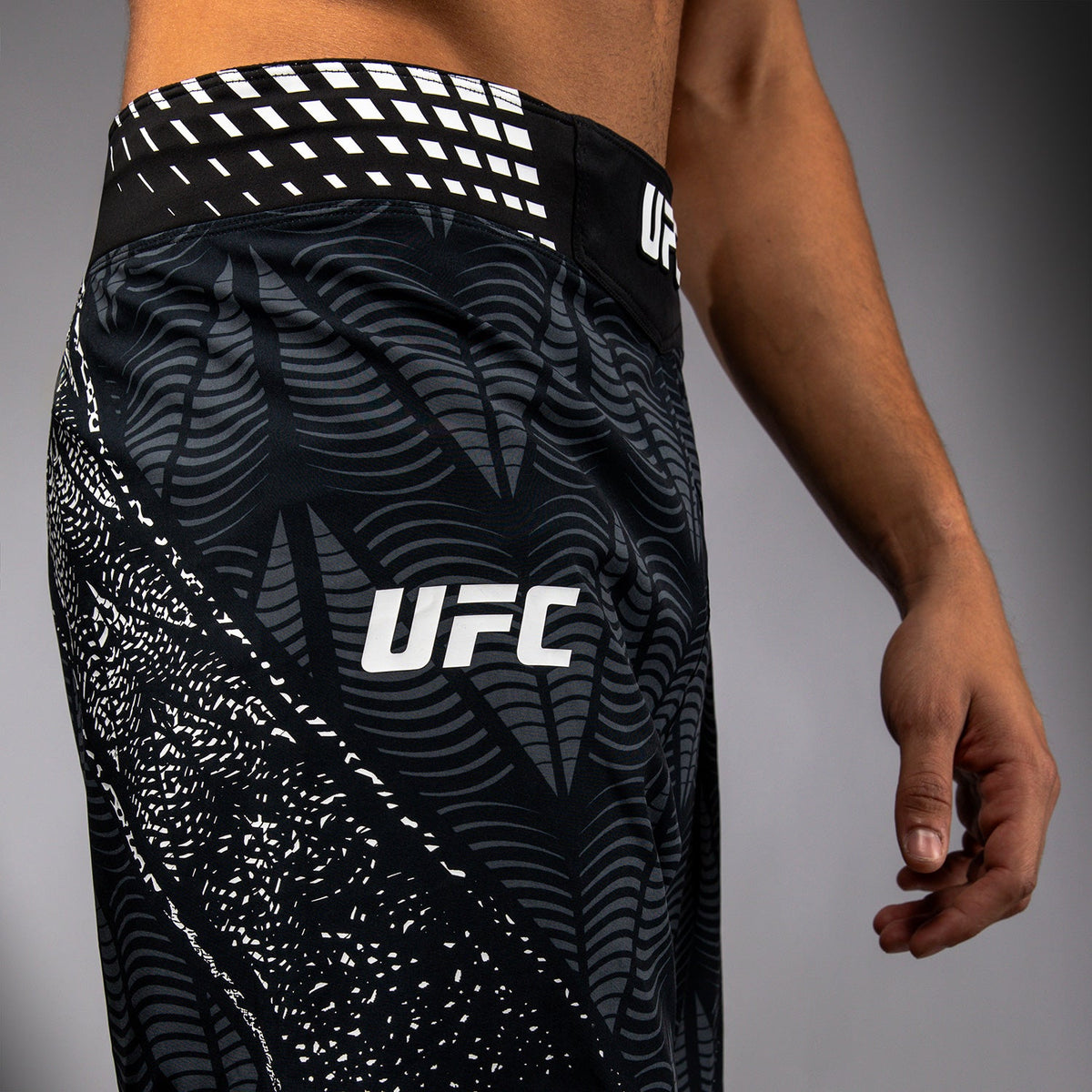 Men's UFC Zenith by Venum Black Authentic Fight Night Long Fit Fight Short  product-type_MMA Shorts Venum