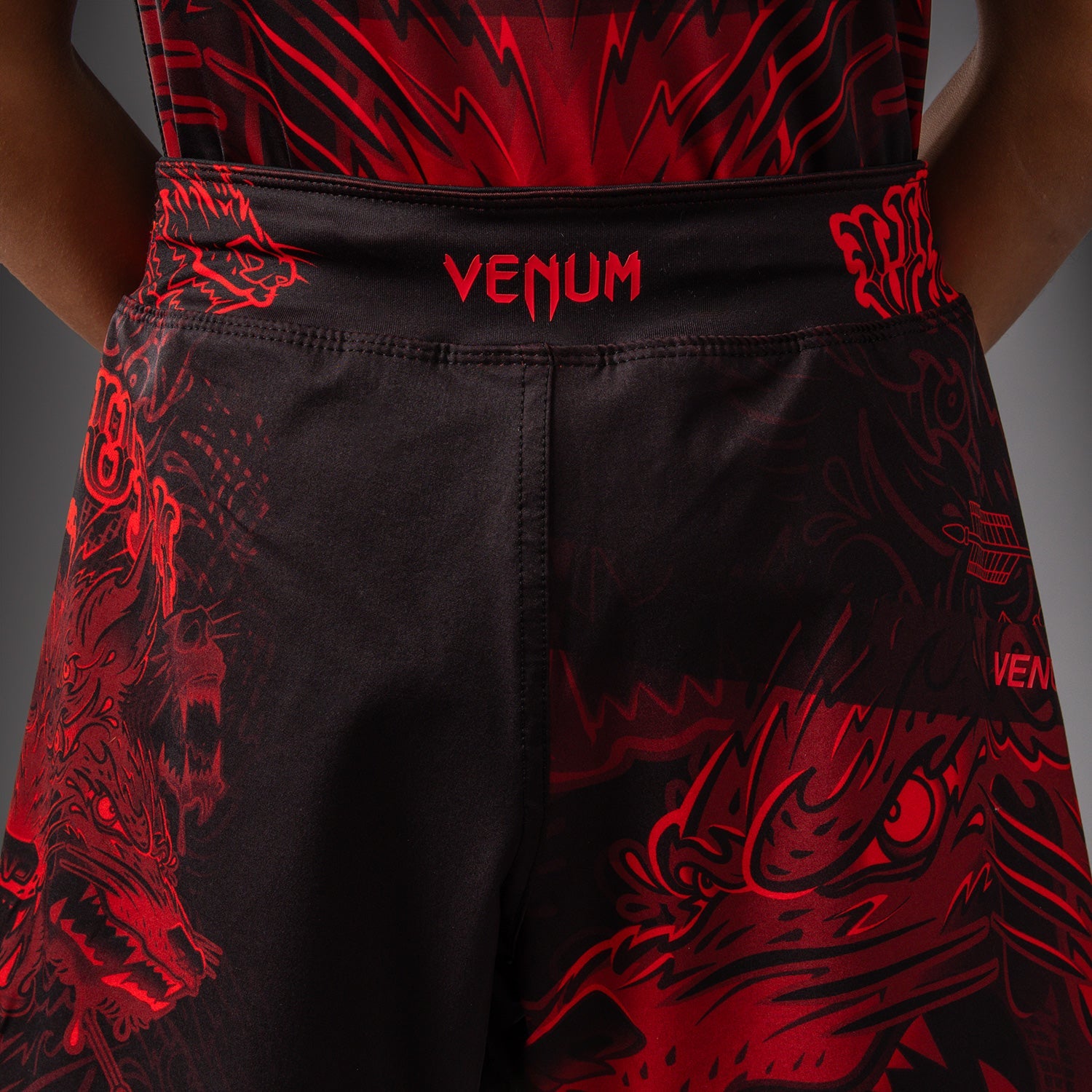 Venum Wolf Atak Kids Fightshorts