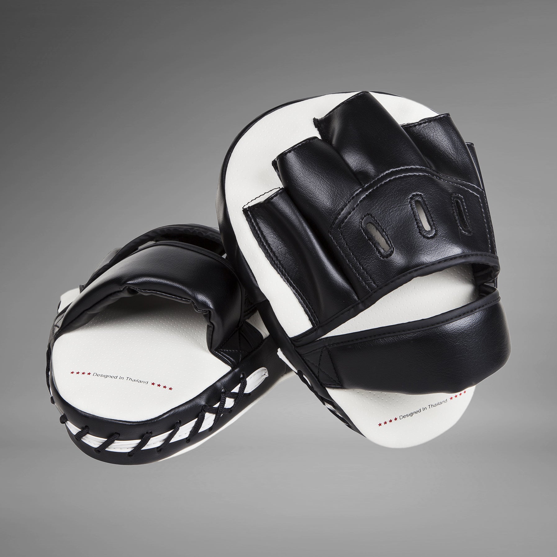 Venum Light Focus Mitts - White/Black (Pair)  product-type_Focus Mits Venum