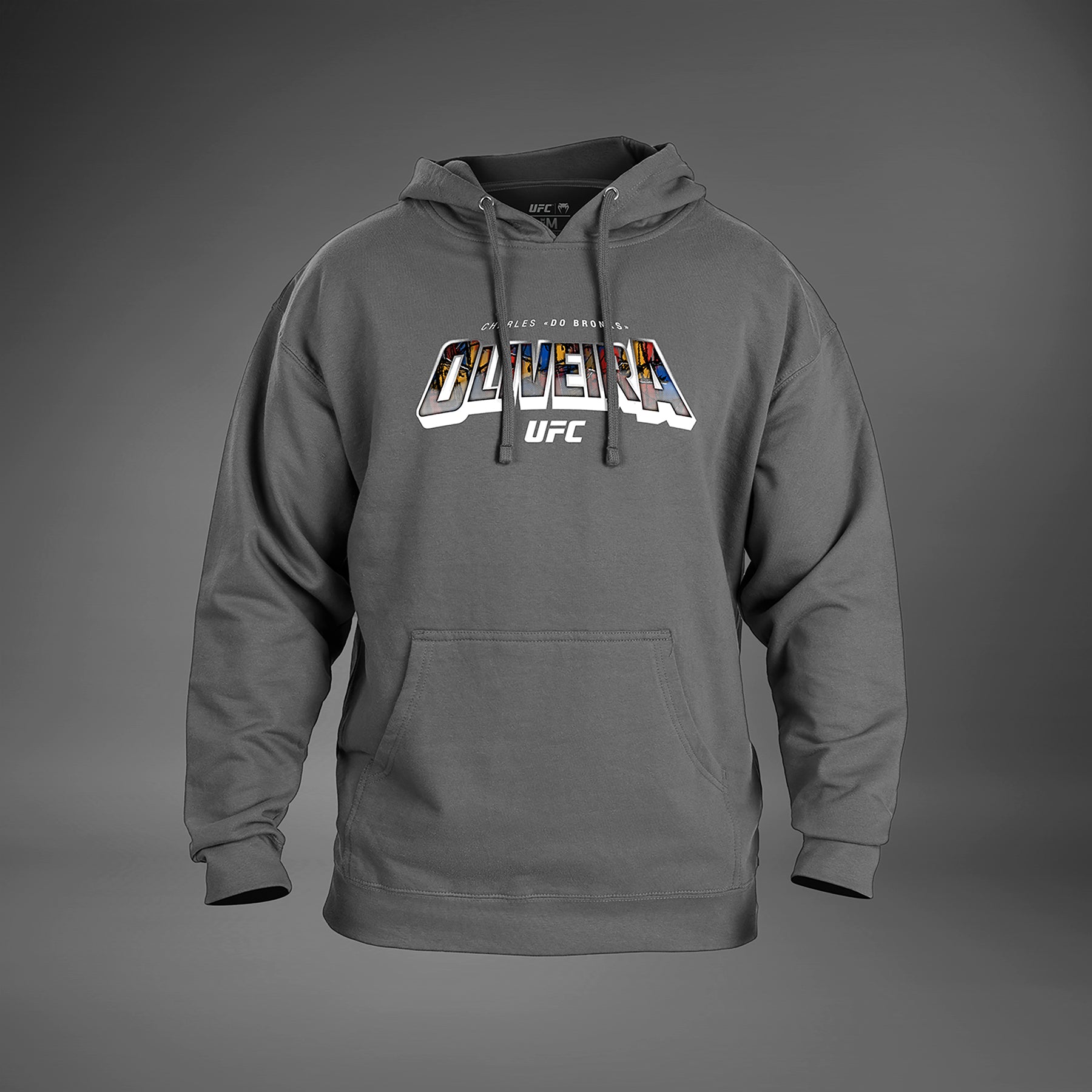 Men's UFC Unrivaled by Venum Heather Charles Oliveira Hoodie