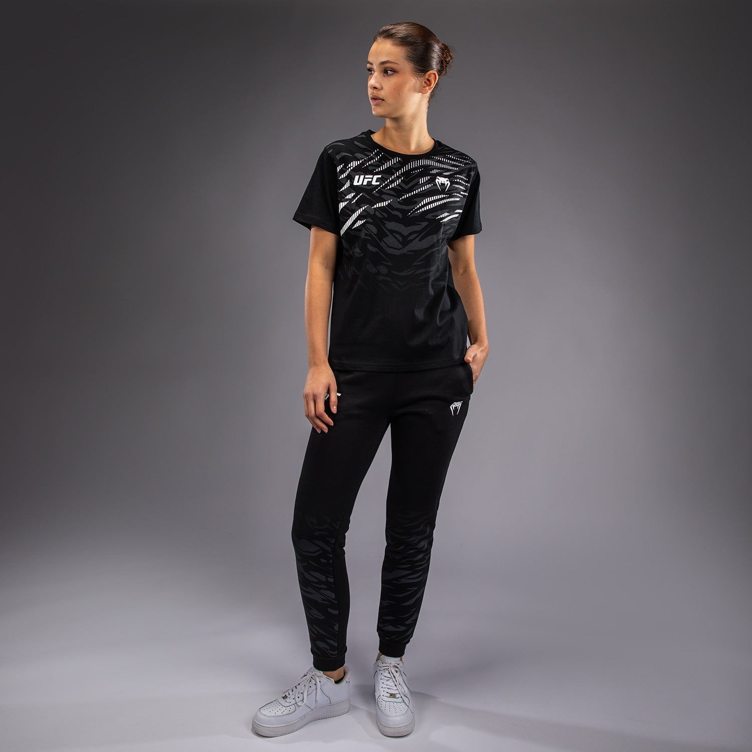UFC Fusion by Venum Replica Women's Short Sleeve T-Shirt - Black