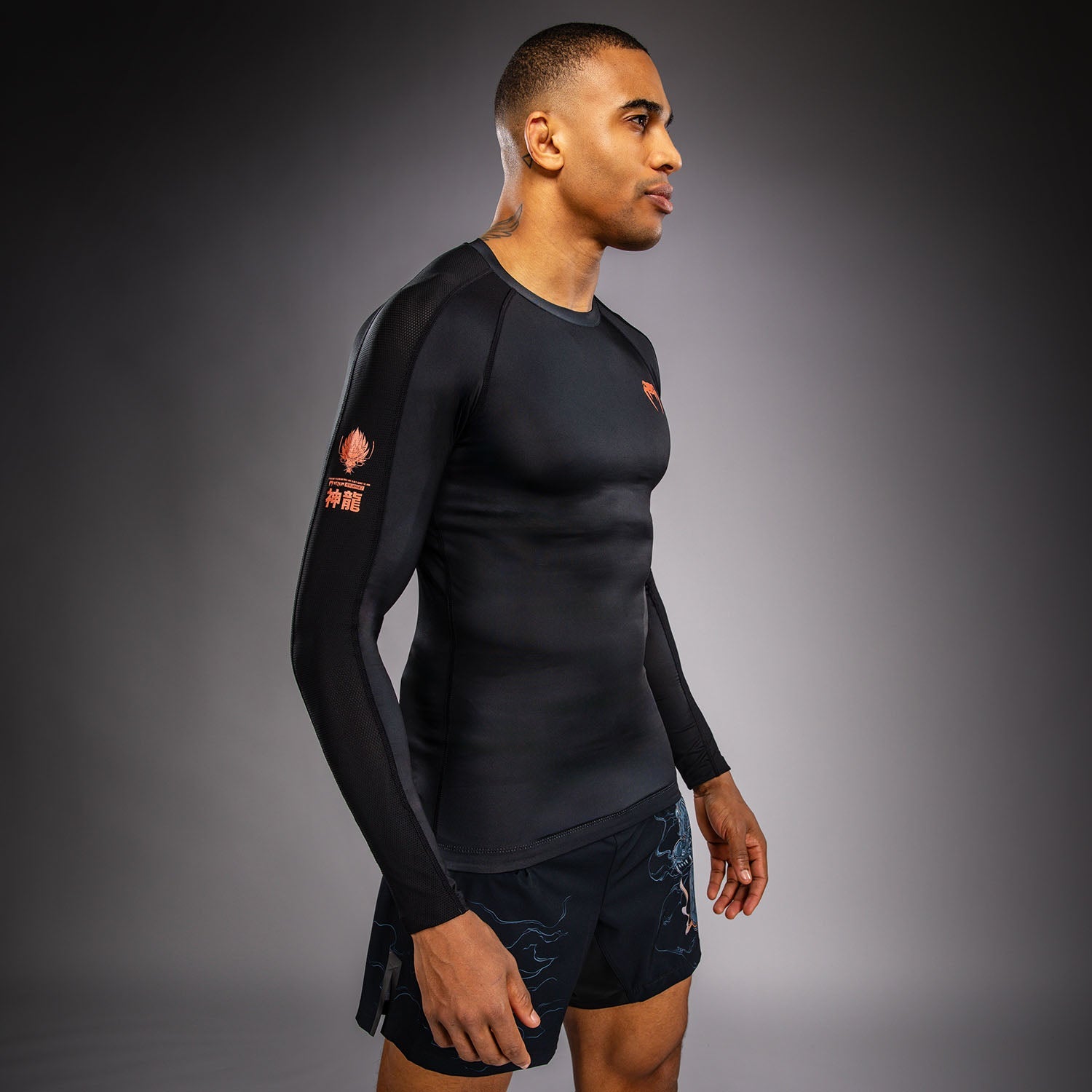 Venum Thunder Dragon Long Sleeve Rashguard
