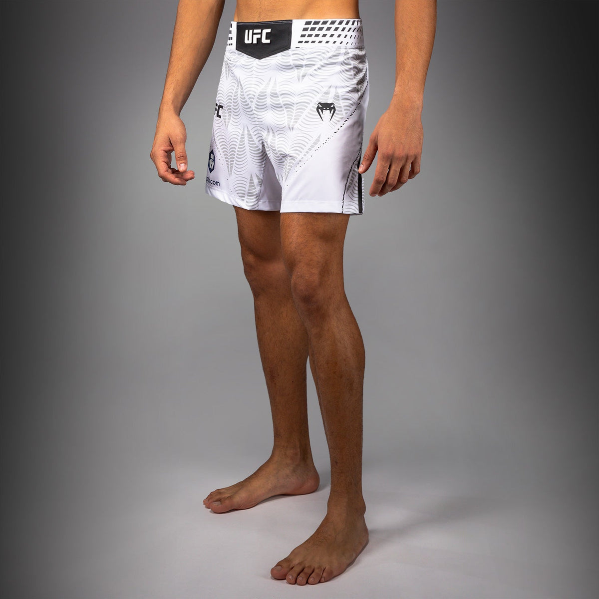 Men's UFC Zenith by Venum White Authentic Fight Night Short Fit Fight Short  product-type_MMA Shorts Venum