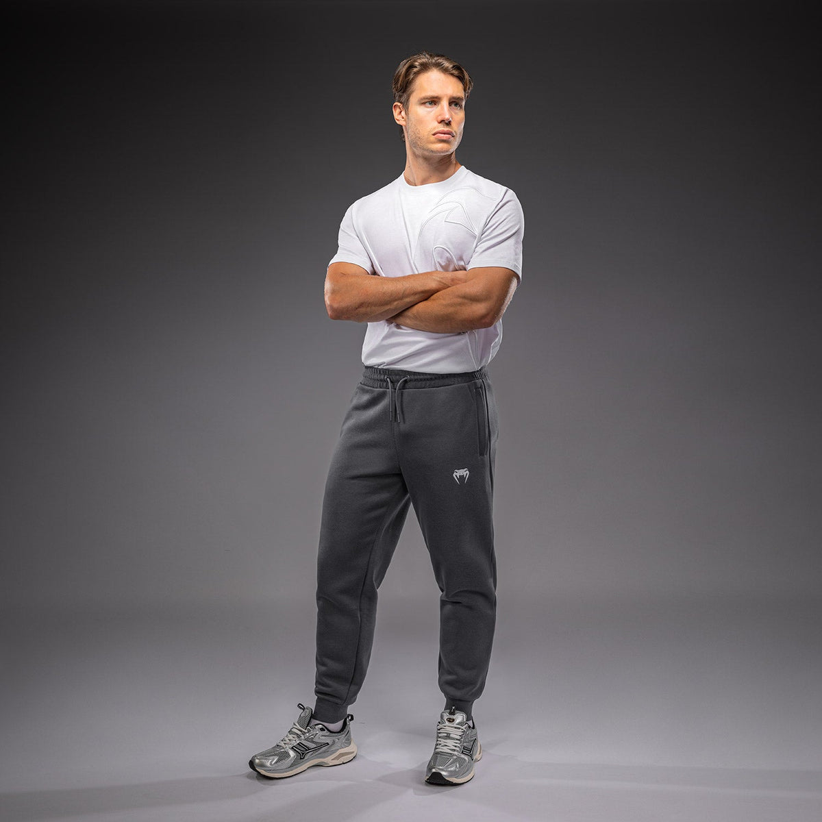 Venum Attack Fleece & Weave Joggers - Grey  product-type_Jogging Pants Venum