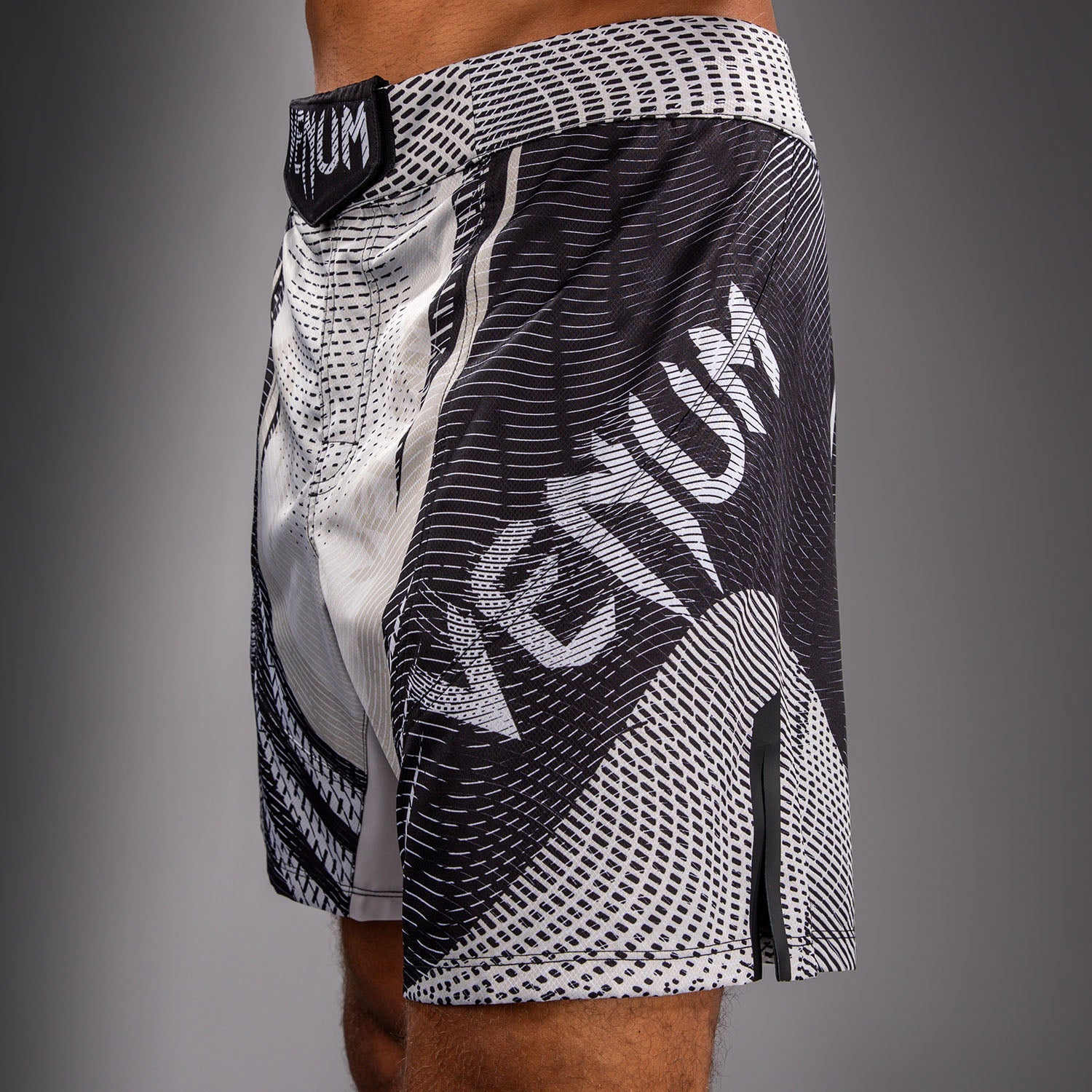 Venum Galactic 3.0 Fight Shorts - Off-White/Black  product-type_MMA Shorts Venum