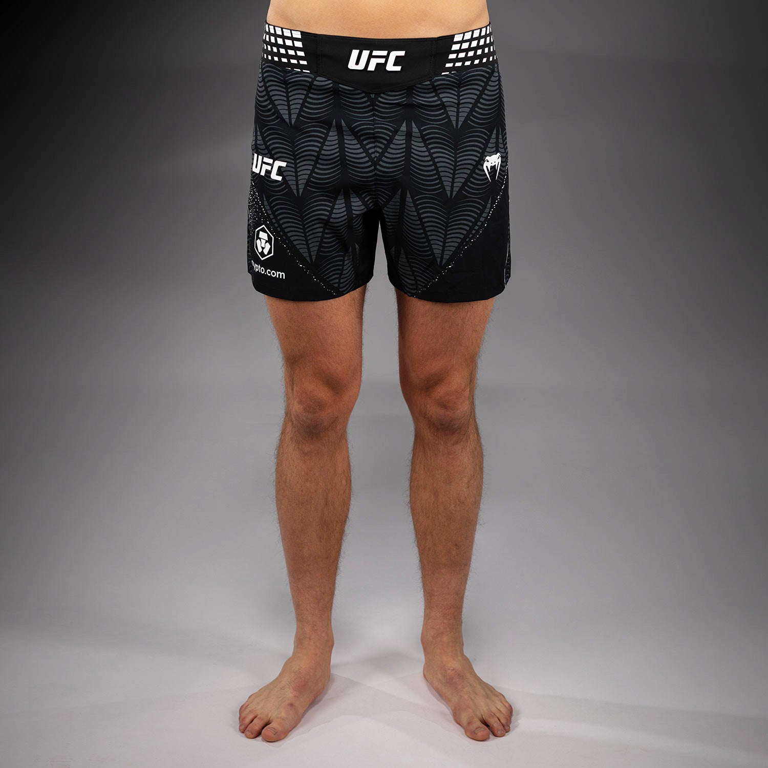 Men's UFC Zenith by Venum Black Authentic Fight Night Short Fit Fight Short Personalized