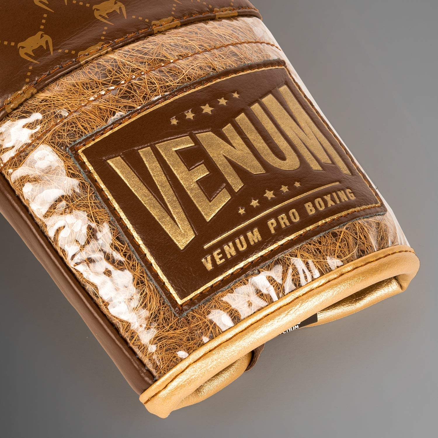 Venum Coco Monogram Pro Lace Up Boxing Gloves
